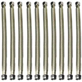 Bswb0018n Brasscraft 10pcs Procoat 18 Inch 3/4 X Stainless Water Heater Connectors