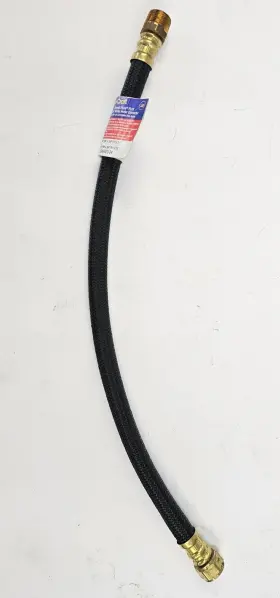 Bwb20-24 Brasscraft 24 Inch Flexible Braided Water Heater Connector Black And Brass