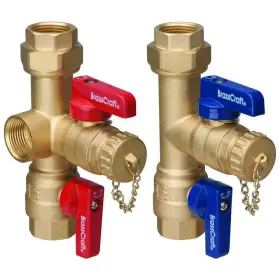 Twv30x Brasscraft 3/4 Inch Ips X Tankless Water Heater Service Valves