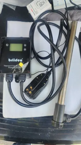Mk-082 Briidea 1500w Titanium Portable Hot Tub Heater Fully Immersion Water