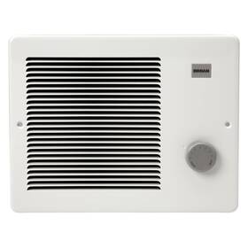Broan-nutone B00155zglw Broan-nutone 170 Wall Heater Painted Grille 500/1000w 120v White Enamel