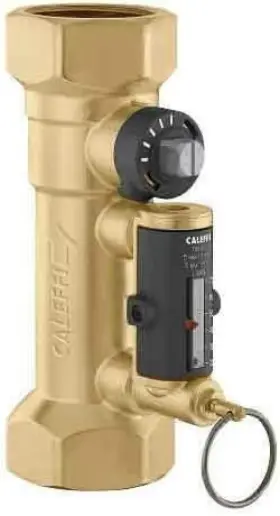 132552a Caleffi 132432a Quicksetter Balancing Valve With Flow Meter 3/4 Inch Npt 2-7 Gpm