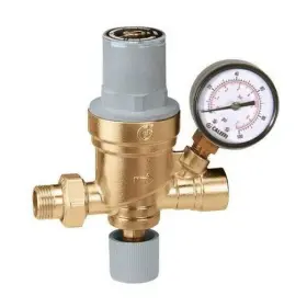 553642a Caleffi Autofill 1/2 Inch Npt Inlet X Outlet With Pressure Gauge