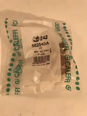 682540a Caleffi Series 682 Universal Pex-al-pex Fittings 1/2 Inch Connections