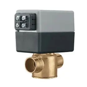 Z55pl Caleffi Z-one Zone Valve With Terminal Connection And 3/4 Inch Press Fittings
