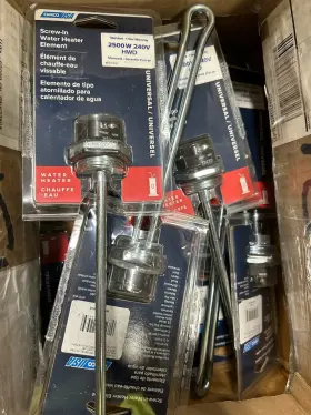 Camco 014717022439 2- Water Heater Element Screw-in 240-volt 2500-watt