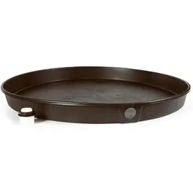 11400 Camco Drain Pan 26 X 2.5 Inch Black Plate Mount For Electric Water Heater