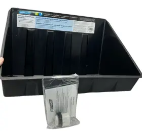 11470 Camco Tankless Water Heater Drain Pan - Durable Plastic With Pvc Fittings 6 Pack