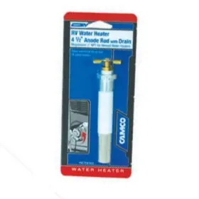 11533 Camco 68 1 4.5 Anode Rod With Drain For Atwood Aluminum Water Heater