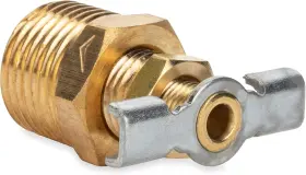 11703 Camco Rv Water Heater 1/2 Brass Drain Valve Atwood Hot Tank Replacement Plug