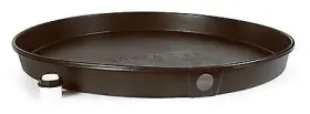 2121105 Camco Mfg Water Heater Drain Pan With Fitting Plastic 26 X 2 1/2 Inches
