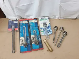 Sg-1157l Camco Electric Water Heater Element Lot Usa 120v And 240v 7pc 1500 2000 2500w