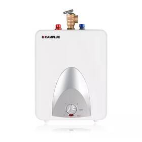 Camplux 313044264292 2.5 Gal. Compact Point Of Use Mini Tank Electric Water Heater Element With 6-yea