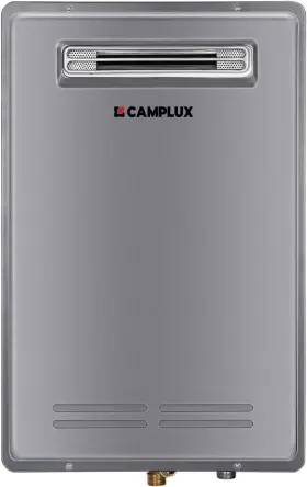 Camplux 850011050576 5.28 Gpm On Demand Natural Gas Tankless Hot Water Heater Grey New