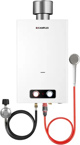 Bd422 Camplux Tankless Water Heater 4.22 Gpm Propane With 4.33ftft S/s Lp