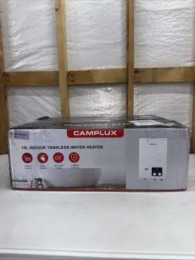 Cm264b-n1 Camplux 2.64 Gpm 68 000 Btu Indoor Propane Tankless Water Heater Cm264b Black