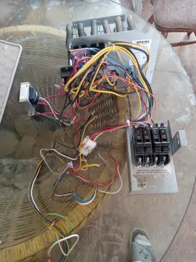 81-0463-02 Carrier Hvac Heating Element Model With Breakers And Wirin Harness