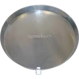 Qp-28 Cash Acme 671119111286 Holdrite Aluminium Water Heater Quickpan With 1 Inch Pvc Drain Fitting