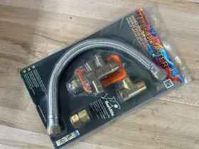 Mix02020lf Cash Acme Heatguard Water Heater Tank Booster 3/4 Inch Hot Kit