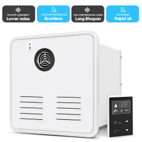 Rp-1057 Cerbiut Rv Tankless Water Heater On Demand Hot Remote Control Included