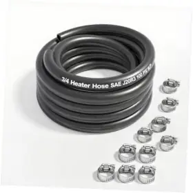 19mmc Choimoon Sku15 3/4 Heater Hose - Id Radiator 10ft 100psi High 10 Ft With Clamps
