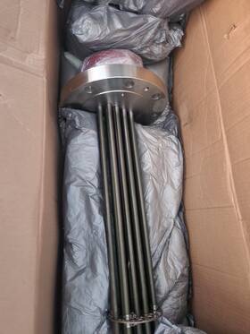 Chromalox Tmss-06-030p-e1 New Flanged Immersion Heater 600v 30kw 3ph