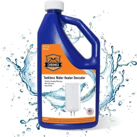Chromex 840140394238 Tankless Water Heater Descaling Solution 32 Fl Oz 6 Packs