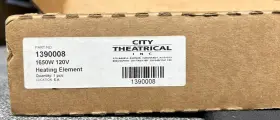 1390008 City Theatrical 1650 Watt Treated Immersion Water Heater Element