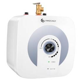 Cjh Ul-rzb10-gr Electric Mini-tank Water Heater 2.64 Gallon/ Knob Temperature White 10l