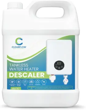 Clearflow Solutions 198715057843 Tankless Water Heater Descaler - 32 Ounce Quart
