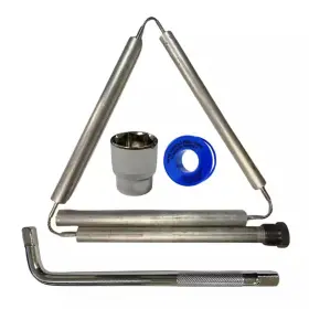 Cmi Inc 445016891854 3/4 Inch Npt X 44 Long 4-section Magnesium Anode Rod Heater Hot Water Hex