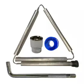Cmi Inc 445047583506 3/4 Inch Npt X 44 Long 4-section Magnesium Anode Rod Heater Hot Water Hex