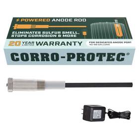 Corro-protec 96386 Corro-protec Titanium Powered Anode Rod For Water Heaters 40-89 Gallons