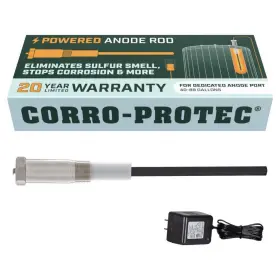 96386 Corro-protec Titanium Powered Anode Rod For Water Heaters 40-89 Gallons