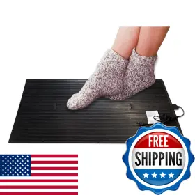 B000079896 Cozy Products Electric Foot Warmer Large And Portable Heated Rubber Mat Person