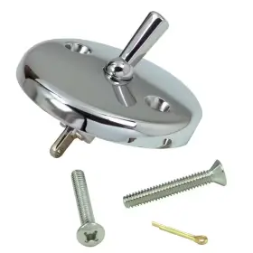 Danco 445037366379 Overflow Plate With Trip Lever In Chrome