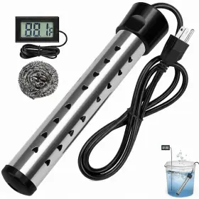 2000w Dastminear 776190269205 Immersion Water Heater Portable Electric With Lcd Thermom