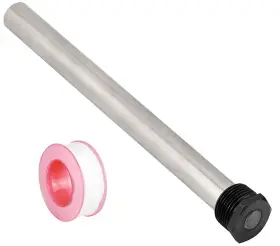 Diximus 726084268074 Rv Water Heater Anode Rod - Magnesium 9.25ftftlong And 3/4ftft Thread Long