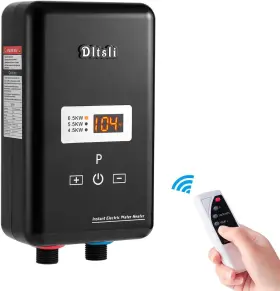 Llc307 Dlt 240v 6.5kw Tankless Instant Electric Water Heater Hot Heating With Remote