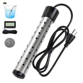 Eaakkoom 705353222566 Electric Immersion Water Heater With Stainless Steel Guard For Pools And Camping
