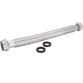 Eastman 0432118 18 Inch Waterflex Water Heater Connector Sainless Steel