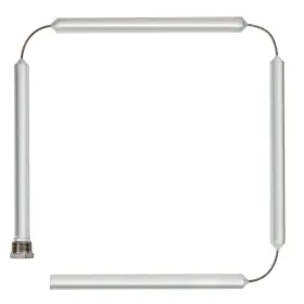 60296 Eastman 091712052975 45 Inch Flexible Magnesium Anode Rod 1-1/6 Hex Head Chrome