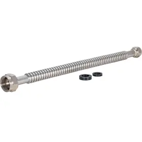 Eastman 091712441274 18 Inch Waterflex Water Heater Connector 3/4 Fip X 1 Stainles