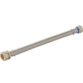 Eastman 091712482581 24 Inch Steel-flex Water Heater Connector 3/4 Fip Swivel X Com