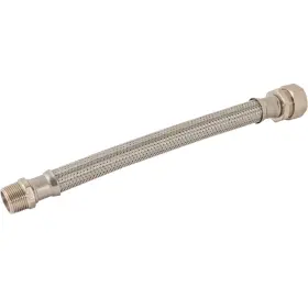 Eastman 091712482598 12 Inch Steel-flex Water Heater Connector 3/4 Compression X Mi