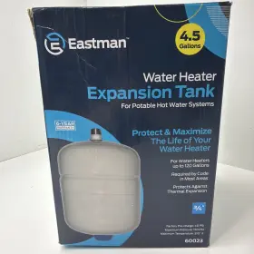 60023 Eastman New Water Heater Expansion Tank For Portable Systems 4.5gal 3/4in #60023