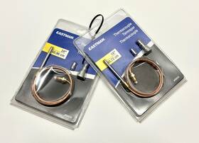 Eastman 60035 New - 18 Inch Copper Thermocouple 2 Pk With Gas Water Heater Adapter #60035