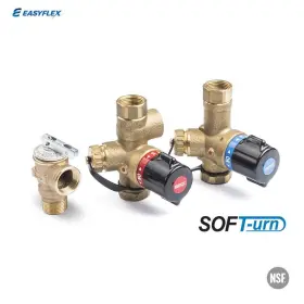 Ef-isv-2pr Easyflex 3/4 Inch Soft-urn Tankless Water Heater Fip Service Valve Set With Pr