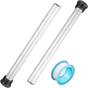 Eau 726084116900 Rv Heater Anode Rod 2 Pack Aluminum/zinc Hot Water Tank