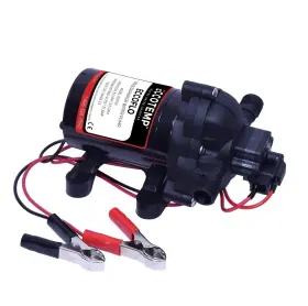 Ecfp-12v Eccotemp Eccoflo Triplex Diaphragm 12v Water Pump / Strainer New Frsp